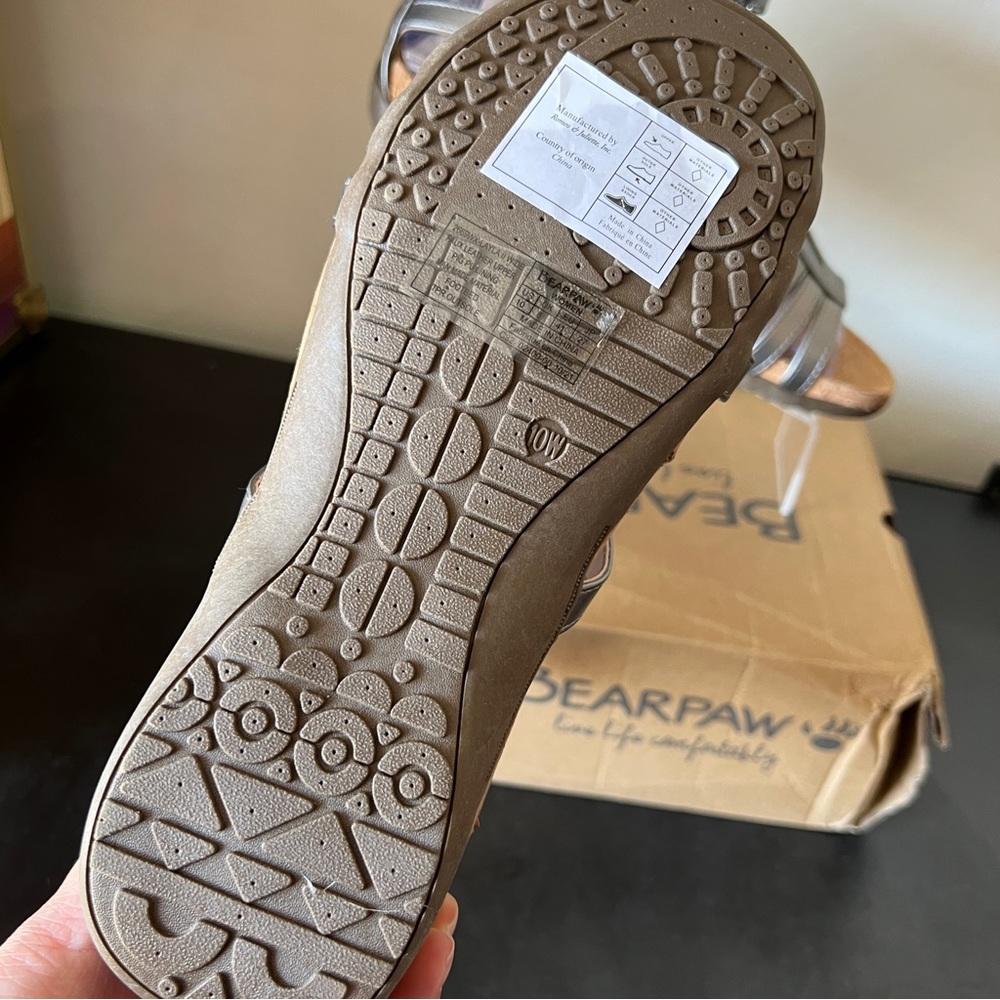 Bearpaw Layla grey Silver sandal - Picture 7 of 7